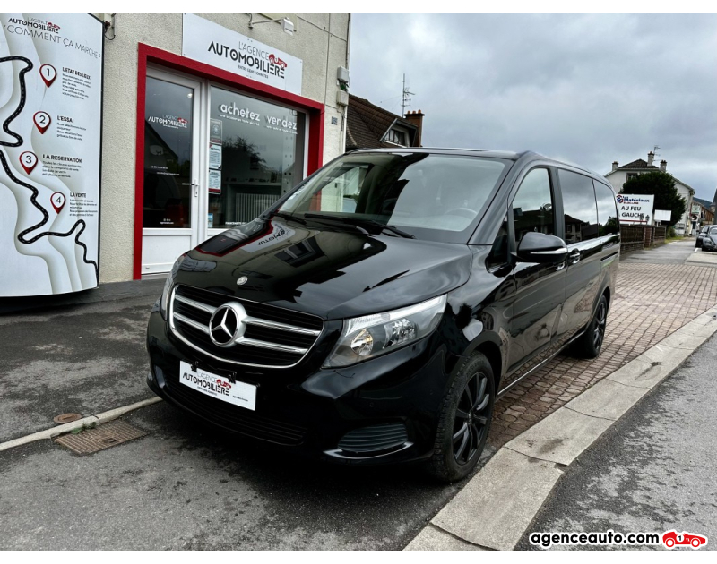 Achat voiture occasion, Auto occasion pas cher | Agence Auto Mercedes Classe V 250 2.2 CDI BlueTEC 190 cv Boîte auto - 8 Places - Attelage Noir Année 2014 Automatique Diesel