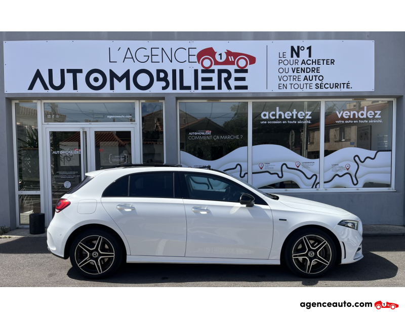 Compra de Carros Usados, Carros Usados Baratos | Auto Immo Mercedes Classe A 250E 218 CV AMG LINE 8G-DCT Blanc Ano 2020 Automatique Hybride