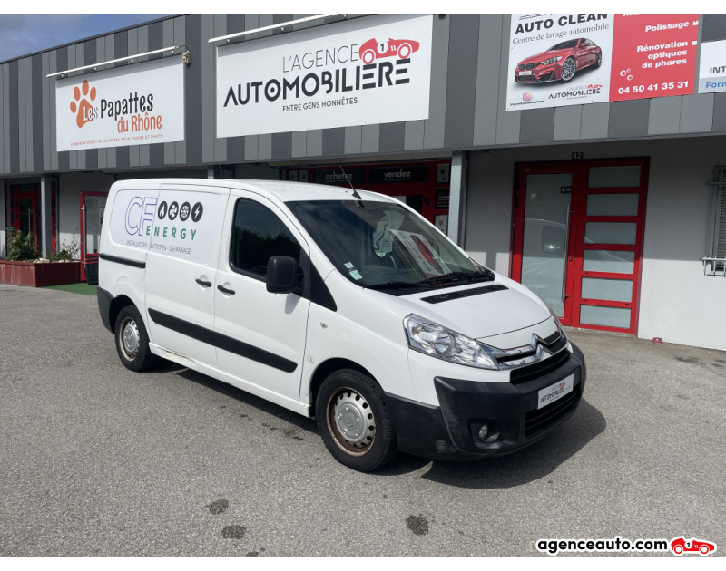 Achat voiture occasion, Auto occasion pas cher | Agence Auto Citroen Jumpy II L1H1 2.0 HDi 128 cv 3 Places Blanc Année 2016 Manuelle Diesel