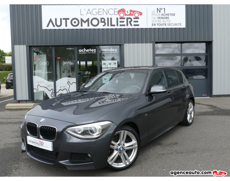 Achat voiture occasion, Auto occasion pas cher | Agence Auto Bmw Série 1 120D 184 M SPORT BVA6 5P Gris Année 2015 Automatique Diesel