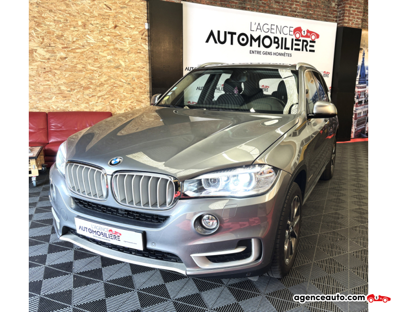 Aankoop Gebruikte Auto, Goedkope Gebruikte Auto | Agence Auto Bmw X5 3.0D 260 XLINE XDRIVE BVA Gris Jaar 2014 Automatique Diesel