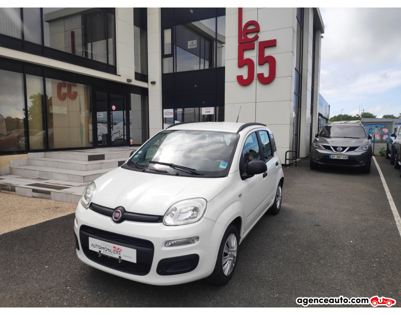 Achat voiture occasion, Auto occasion pas cher | Agence Auto Fiat Panda III 1.2 8V 69 EASY Blanc Année 2014 Manuelle Essence