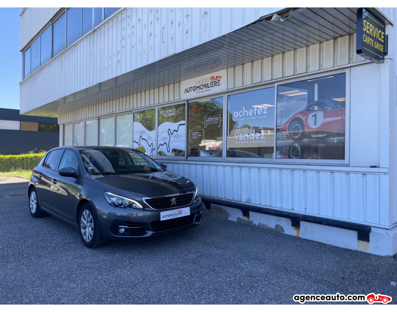 Achat voiture occasion, Auto occasion pas cher | Agence Auto Peugeot 308 II 1.2 Puretech 110 CV Style BVM6 - 1ere main - GARANTIE 12 MOIS Gris Année 2020 Manuelle Essence