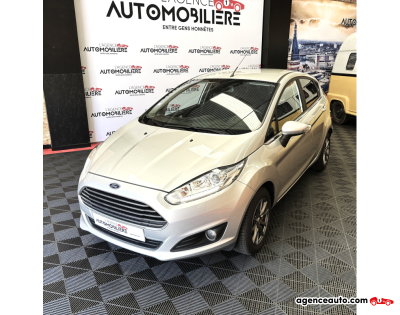 Achat voiture occasion, Auto occasion pas cher | Agence Auto Ford Fiesta 1.5 TDCI 75 AMBIENTE Gris Année 2014 Manuelle Diesel