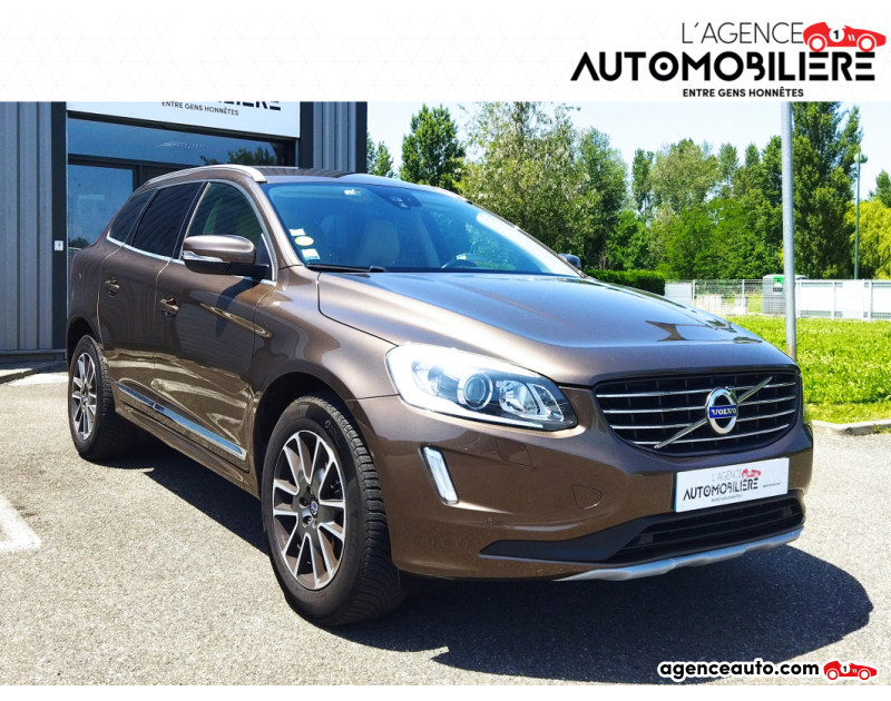 Achat voiture occasion, Auto occasion pas cher | Agence Auto Volvo XC60 D4 2.4 TDi 20V AWD BVA6 190 cv OCEAN RACE EDITION Marron Année 2015 Automatique Diesel