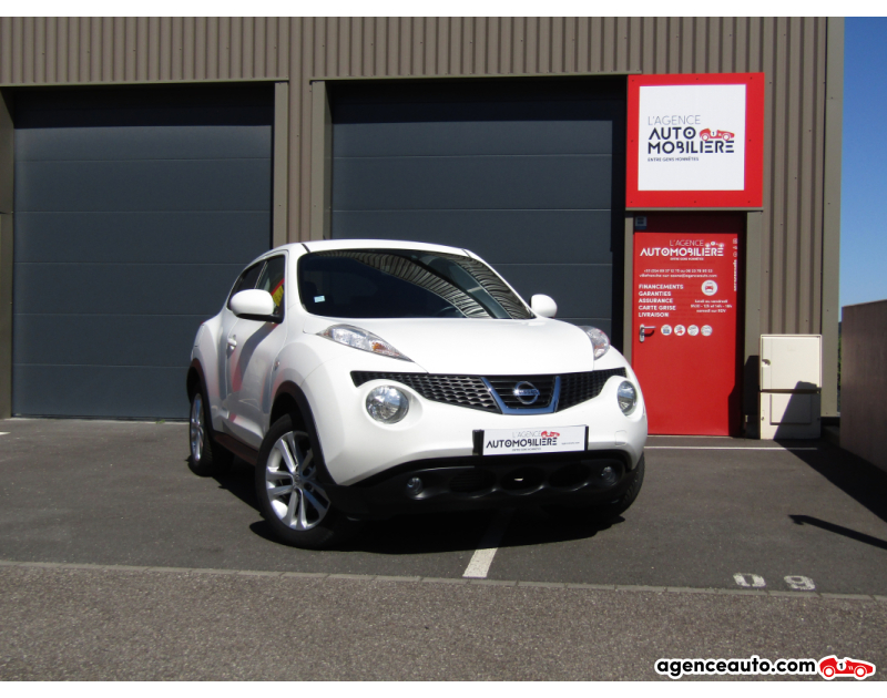 Achat voiture occasion, Auto occasion pas cher | Agence Auto Nissan Juke 1.5 dCi 110ch TEKNA bvm6 Blanc Année 2012 Manuelle Diesel