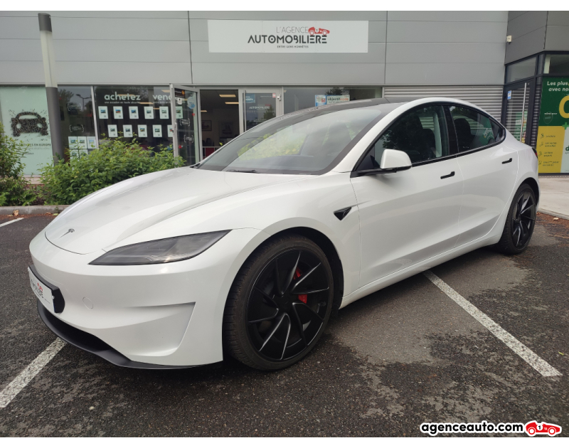 Acquisto Auto Usate, Auto Usate Economiche | Agenzia Automobiliare Tesla Model 3 AWD Performance HIGHLAND PREMIERE MAIN Blanc Anno 2024 Automatique Électrique