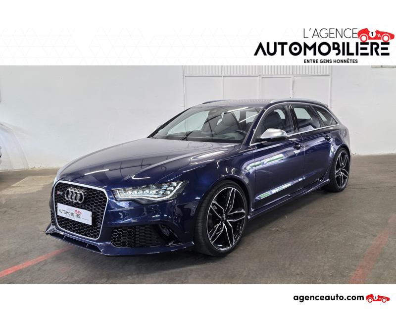 Compra de Carros Usados, Carros Usados Baratos | Auto Immo Audi RS6 4.0 TFSI 560 Dynamic Plus Quattro Suivis Audi Bleu Ano 2014 Automatique Essence