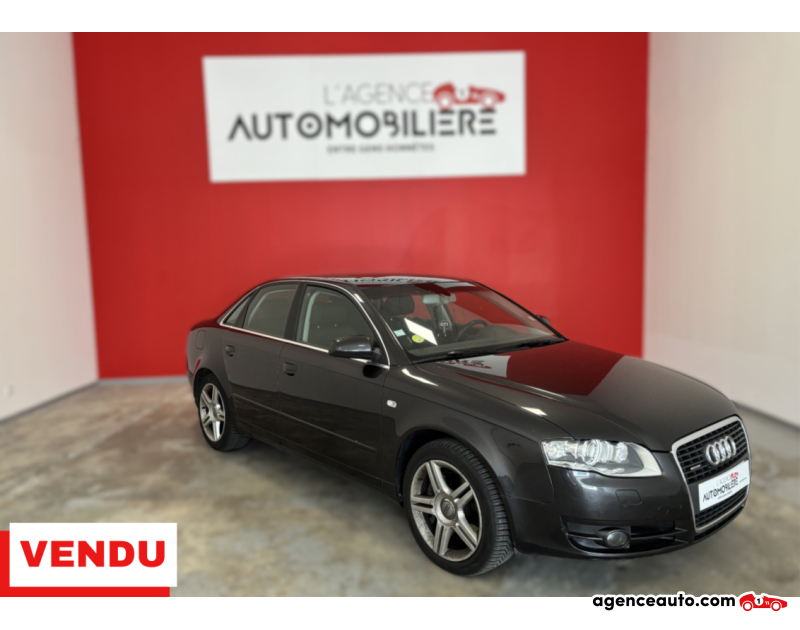 Achat voiture occasion, Auto occasion pas cher | Agence Auto Audi A4 AUDI A4 B4 2,0 TFSI 200 TIPTRONIC S-LINE Noir Année 2007 Automatique Essence