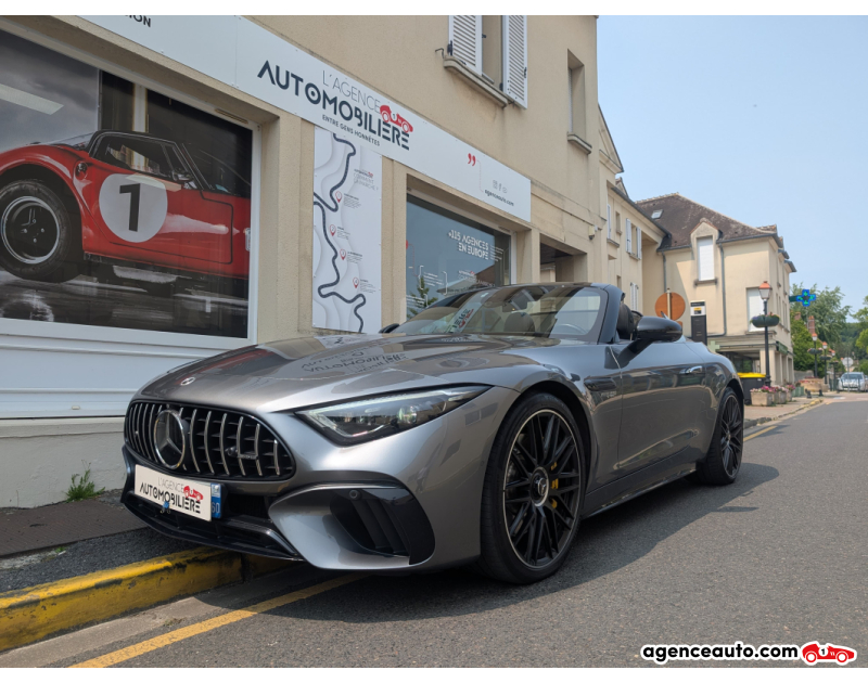 Achat voiture occasion, Auto occasion pas cher | Agence Auto Mercedes SL 63 AMG 4MATIC+ 585cv + OPTIONS Gris Année 2022 Automatique Essence