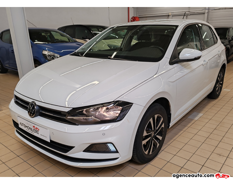 Gebrauchtwagenkauf, Günstige Gebrauchtwagen | Automobilienagentur Volkswagen Polo VI 1.0 TSI 95 UNITED Blanc Jahr 2021 Manuelle Essence