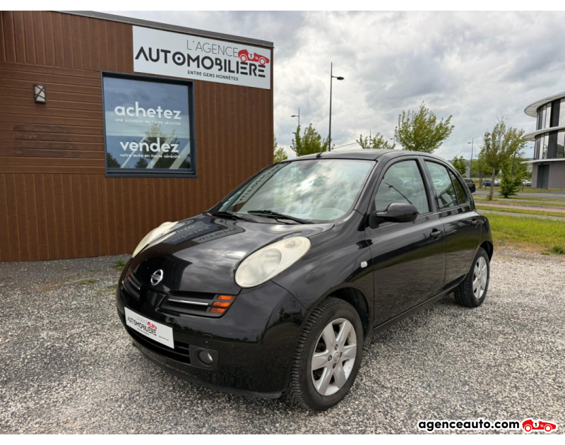 Achat voiture occasion, Auto occasion pas cher | Agence Auto Nissan Micra III (K12E) Lolita Lempicka 1.4 i 88cv Noir Année 2003 Manuelle Essence
