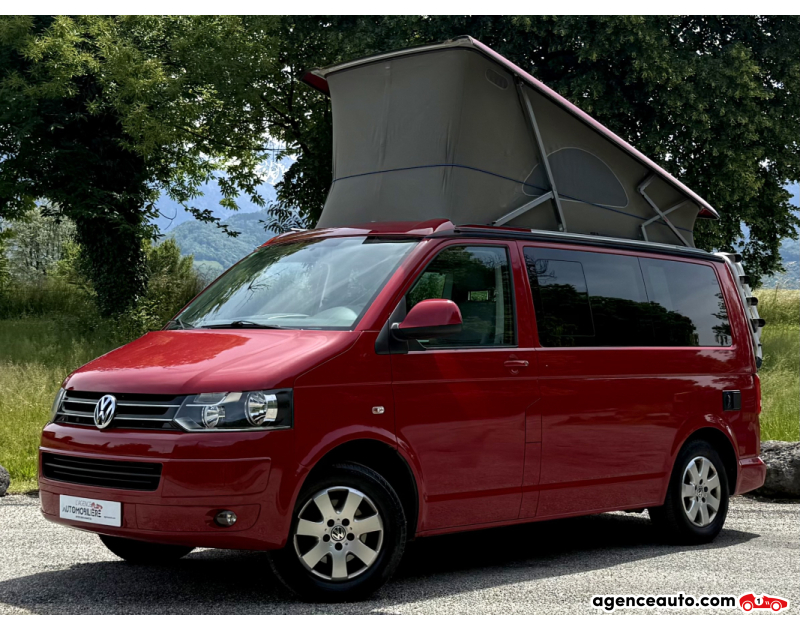 Gebrauchtwagenkauf, Günstige Gebrauchtwagen | Automobilienagentur Volkswagen California 2.0 TDI 140ch Confortline BVM / 5pl - Toit relevable élec Rouge Jahr 2010 Manuelle Diesel