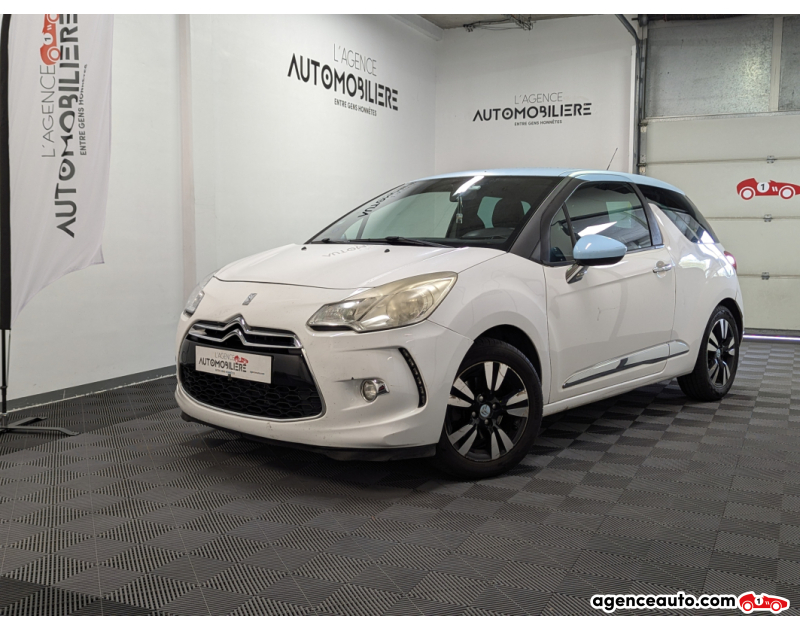 Gebrauchtwagenkauf, Günstige Gebrauchtwagen | Automobilienagentur Citroen DS3 1.6 VTI 120 SO CHIC Blanc Jahr 2011 Manuelle Essence