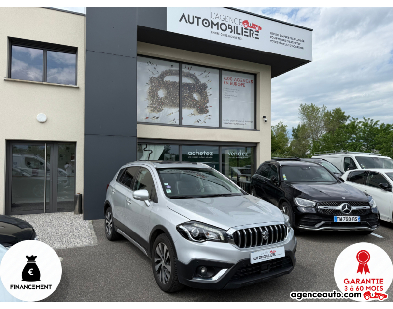 Achat voiture occasion, Auto occasion pas cher | Agence Auto Suzuki sx4 s Cross 1.4 Boosterjet Allgrip 4x4 140 cv BVA Style Gris Année 2019 Automatique Essence