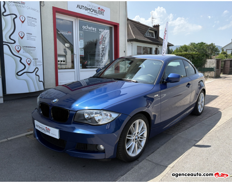 Compra de Carros Usados, Carros Usados Baratos | Auto Immo Bmw Série 1 (E82) Coupé 125i 3.0 i 218 cv Pack M Bleu Ano 2010 Automatique Essence