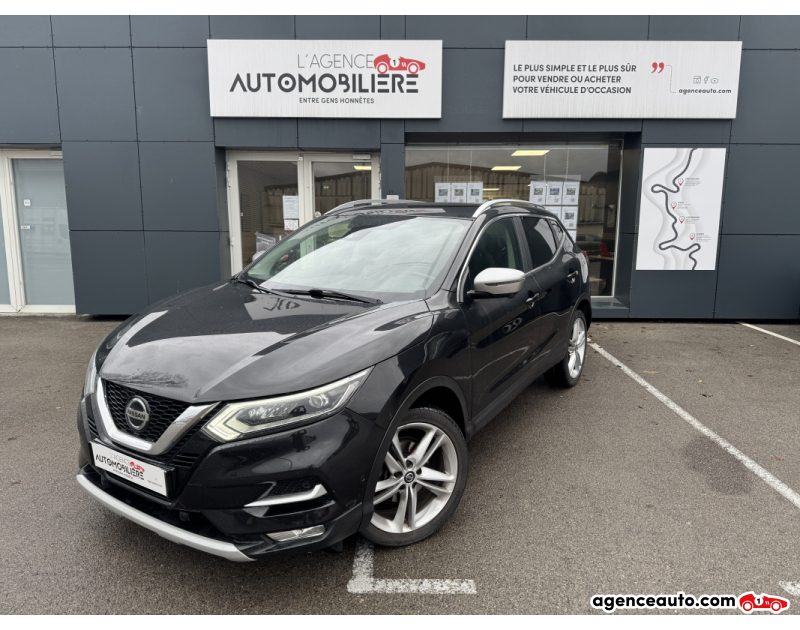 Aankoop Gebruikte Auto, Goedkope Gebruikte Auto | Agence Auto Nissan Qashqai 1.7l DCI 150ch N-CONNECTA 4x2 BVM6 Noir Jaar 2019 Manuelle Diesel