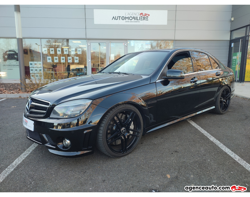Compra de Carros Usados, Carros Usados Baratos | Auto Immo Mercedes Classe C 63 AMG 457CH phase 1 Noir Ano 2009 Automatique Essence