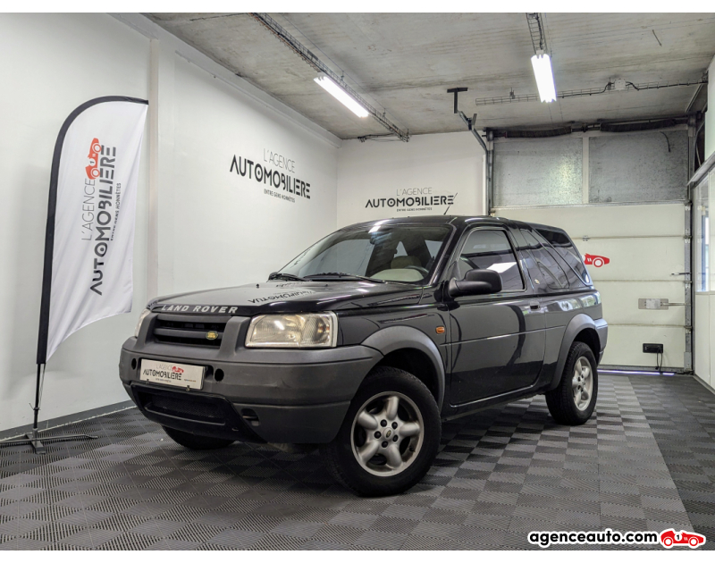 Aankoop Gebruikte Auto, Goedkope Gebruikte Auto | Agence Auto Land Rover Freelander DECOUVRABLE 1.8 ES 3P Noir Jaar 1999 Manuelle Essence