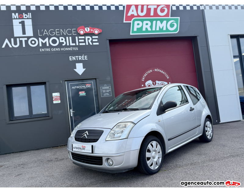 Achat voiture occasion, Auto occasion pas cher | Agence Auto Citroen C2 1.4 VTR Gris Année 2007 Manuelle Essence