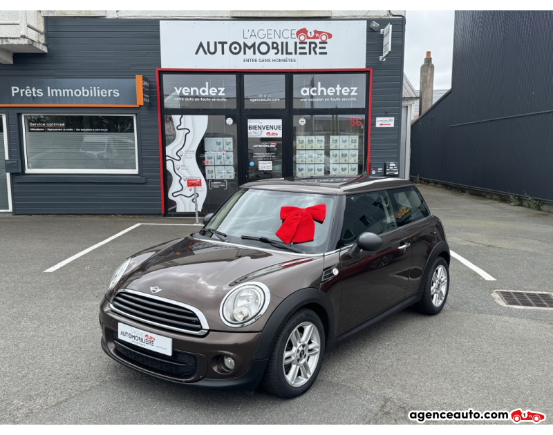 Aankoop Gebruikte Auto, Goedkope Gebruikte Auto | Agence Auto Mini One 1.6D 90 ch BVM6 (Régul / Sièges Chauff) Marron Jaar 2012 Manuelle Diesel