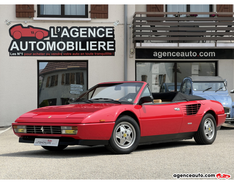 Acquisto Auto Usate, Auto Usate Economiche | Agenzia Automobiliare Ferrari Mondial 3.2 V8 272ch CABRIOLET 35000 kms Rouge Anno 1986 Manuelle Essence