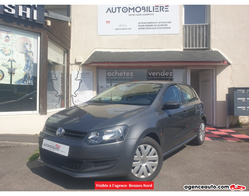 Achat voiture occasion, Auto occasion pas cher | Agence Auto Volkswagen Polo V 1,2 60 TRENDLINE BVM5 Gris Année 2011 Manuelle Essence