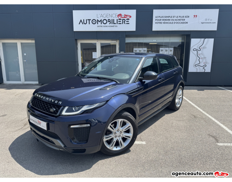 Achat voiture occasion, Auto occasion pas cher | Agence Auto Land Rover Range Rover Evoque 2.0l d 180cv HSE BVA 4x4 Bleu Année 2016 Automatique Diesel