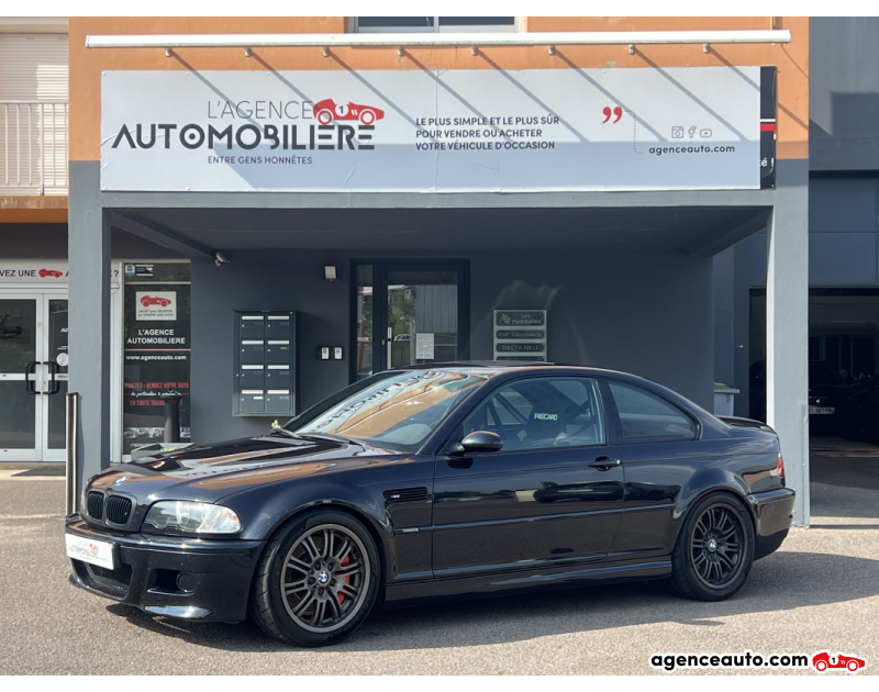 Achat voiture occasion, Auto occasion pas cher | Agence Auto Bmw M3 E46 Préparée Piste TrackDay + 4 Jantes et 4 Pneus Gris Année 2001 Manuelle Essence