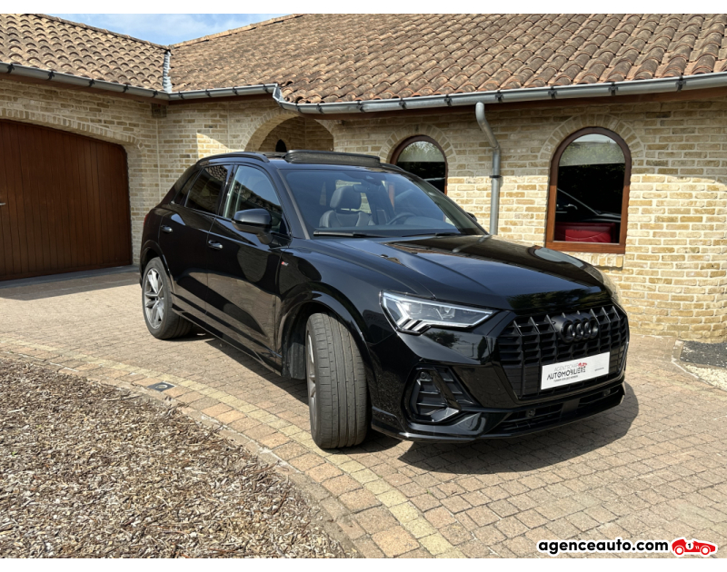 Aankoop Gebruikte Auto, Goedkope Gebruikte Auto | Agence Auto Audi Q3 1,5 SLINE INTERIER EXTERIEUR Noir Jaar 2023 Automatique Essence