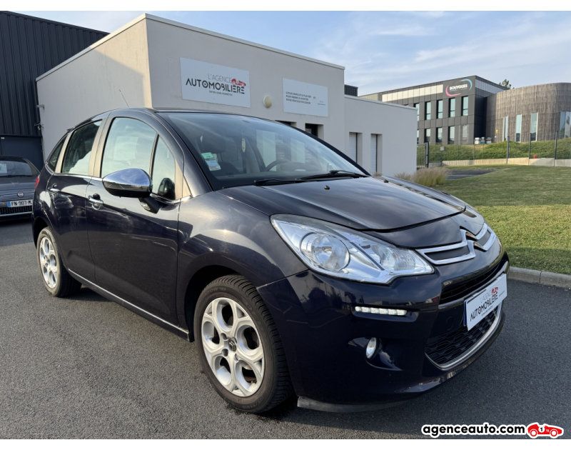 Compra de Carros Usados, Carros Usados Baratos | Auto Immo Citroen C3 II 1.2 VTi 82 SELECTION | COURROIE OK | PREMIERE MAIN Violet Ano 2015 Manuelle Essence