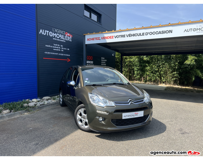 Achat voiture occasion, Auto occasion pas cher | Agence Auto Citroen C3 1.2 VTI 82 Collection BVA Bronze Année 2014 Automatique Essence