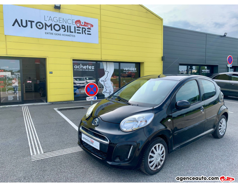 Achat voiture occasion, Auto occasion pas cher | Agence Auto Citroen C1 1L 70CV 5 Portes Noir Année 2014 Manuelle Essence