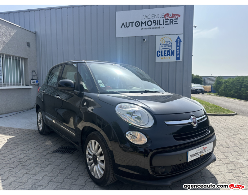 Achat voiture occasion, Auto occasion pas cher | Agence Auto Fiat 500 L 0.9  TwinAir 105ch S&S Easy Noir Année 2014 Manuelle Essence