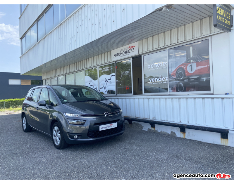 Achat voiture occasion, Auto occasion pas cher | Agence Auto Citroen C4 Picasso Grand Picasso 7 PLACES II 1.6 BlueHDi 120 CV - GARANTIE 12 MOIS Gris Année 2015 Manuelle Diesel