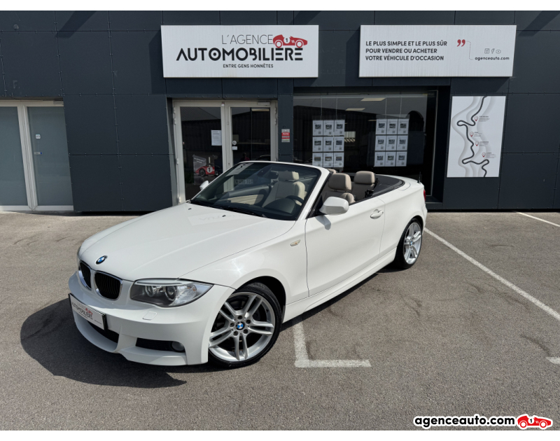 Achat voiture occasion, Auto occasion pas cher | Agence Auto Bmw Série 1 Cabriolet 118i 143ch Sport Design Blanc Année 2012 Manuelle Essence