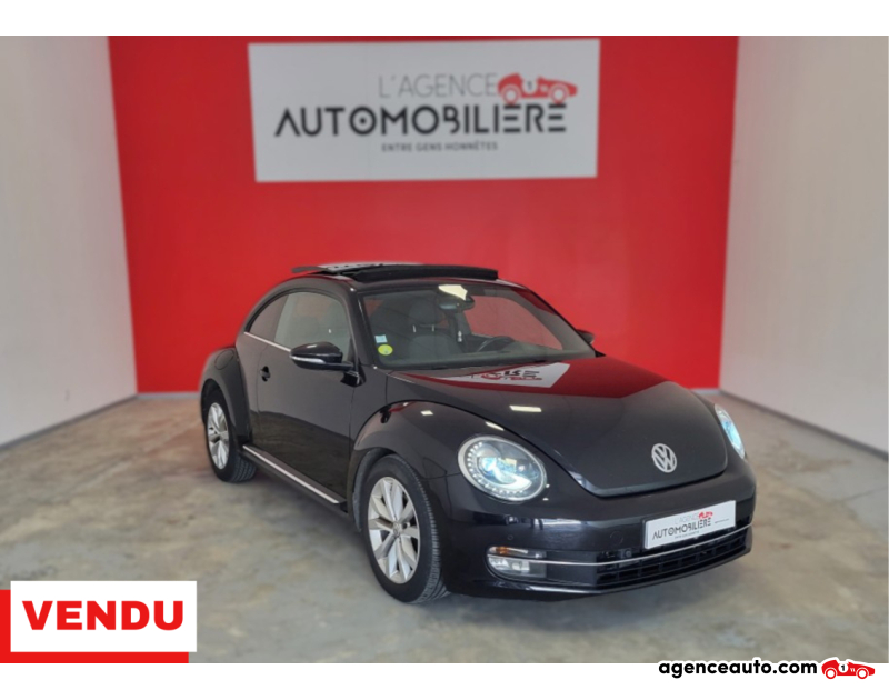 Aankoop Gebruikte Auto, Goedkope Gebruikte Auto | Agence Auto Volkswagen Coccinelle VOLKSWAGEN COCCINELLE 1.6 TDI 105 VINTAGE Noir Jaar 2013 Manuelle Diesel