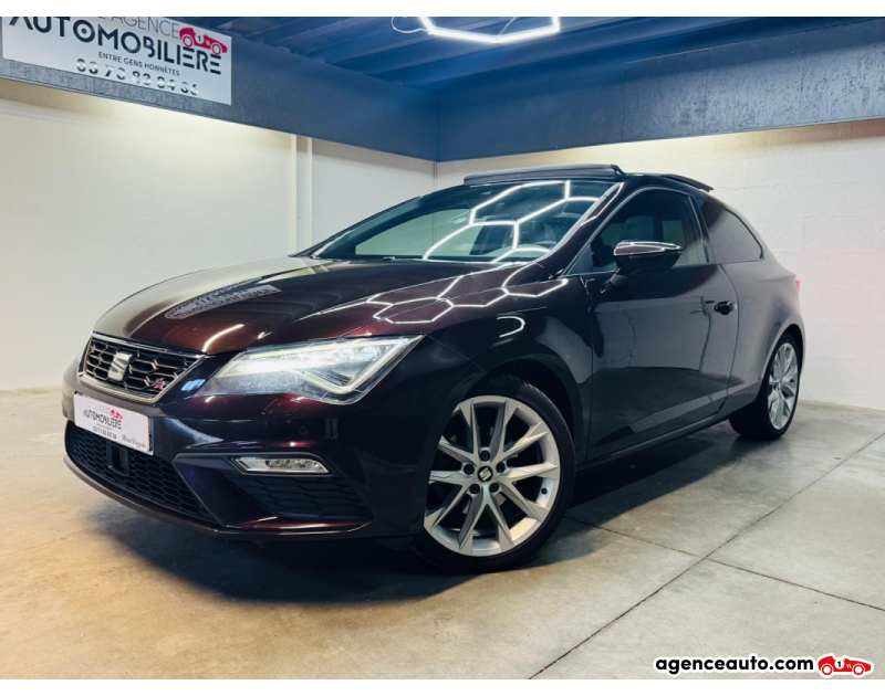 Achat voiture occasion, Auto occasion pas cher | Agence Auto Seat Leon SC FR Phase 2 1.4 TSI 16V 150 cv Argent Année 2017 Automatique Essence