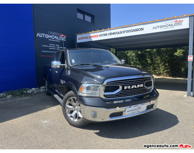 Achat voiture occasion, Auto occasion pas cher | Agence Auto Dodge Ram 5.7 HEMI V8 401 CREW CAB LIMITED Noir Année 2017 Automatique GPL