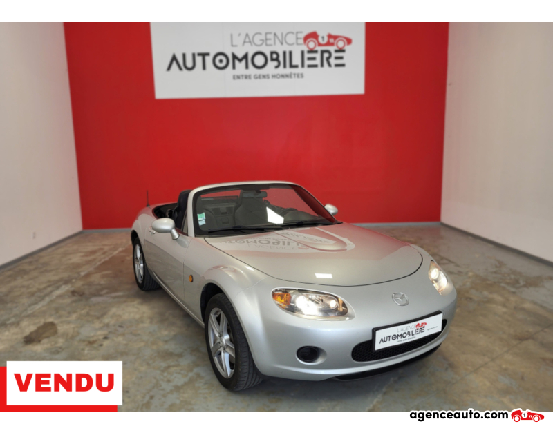 Achat voiture occasion, Auto occasion pas cher | Agence Auto Mazda MX-5 MAZDA MX5 III ROADSTER 1.8 125 ELEGANCE Argent Année 2007 Manuelle Essence