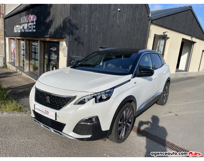Achat voiture occasion, Auto occasion pas cher | Agence Auto Peugeot 3008 GT 2.0 BLUEHDI 180 CH EAT8 Blanc Année 2021 Automatique Diesel