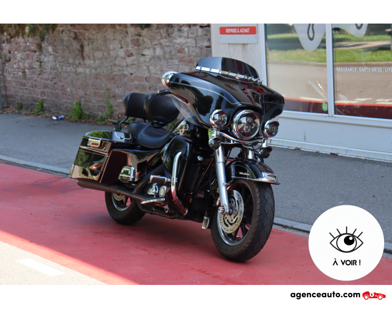 Aankoop Gebruikte Auto, Goedkope Gebruikte Auto | Agence Auto Harley Davidson Electra glide 1600 (Régulateur, Haut Parleur,...) Noir Jaar 2007 Manuelle Essence