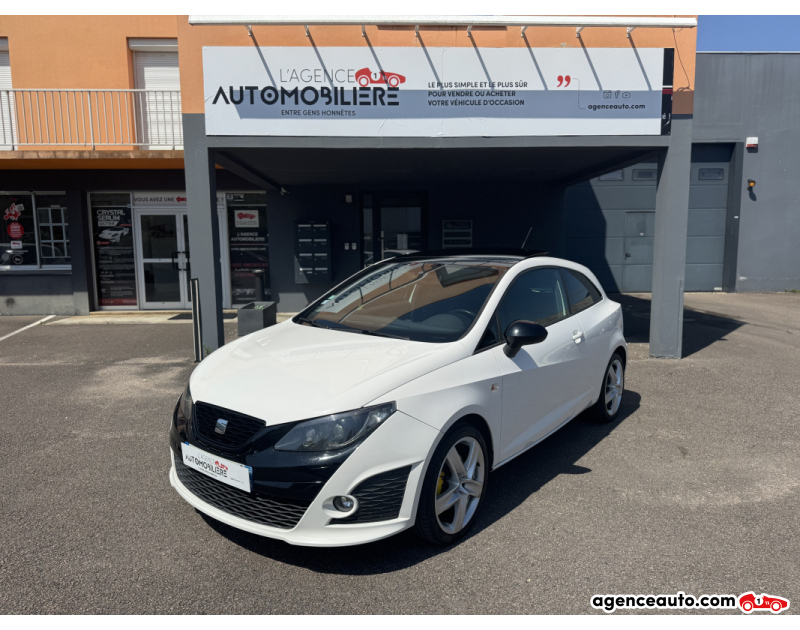 Achat voiture occasion, Auto occasion pas cher | Agence Auto Seat Ibiza Cupra IV Bocanegra SC 3 portes 1.4 TFSi DSG7  180 cv ToitOuvrantPanoramique/Radar de recul Blanc Année 2011 Automatique Essence