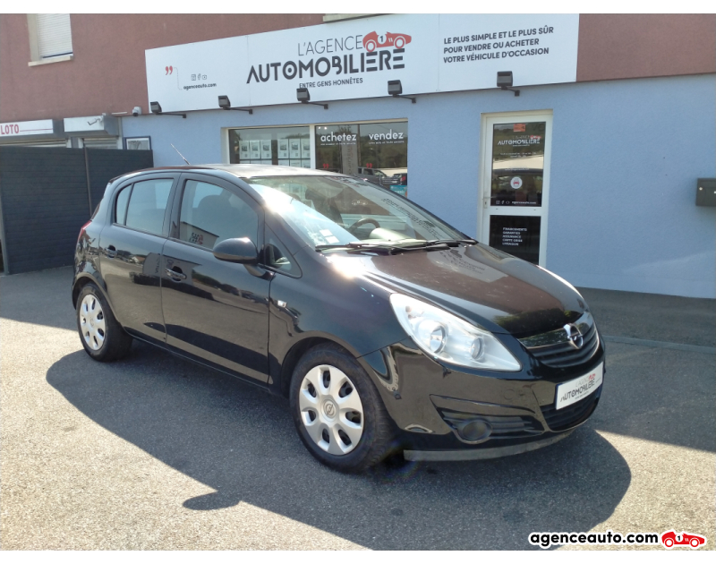 Acquisto Auto Usate, Auto Usate Economiche | Agenzia Automobiliare Opel Corsa 1.4 90CH TWINPORT ENJOY 5P Noir Anno 2008 Manuelle Essence