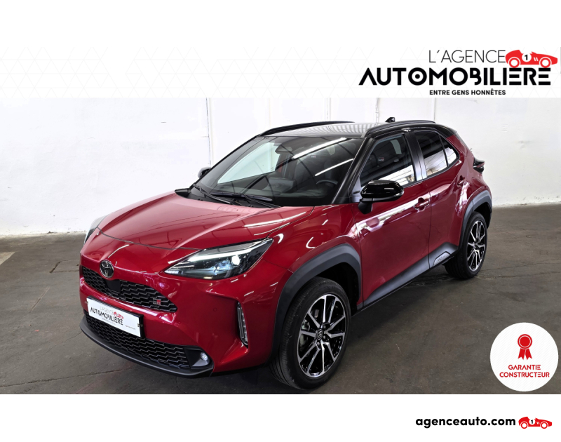 Achat voiture occasion, Auto occasion pas cher | Agence Auto Toyota Yaris Cross 130H Hybrid GR-SPORT BVA - 1ere main Rouge Année 2024 Automatique Hybride