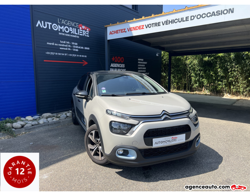 Acquisto Auto Usate, Auto Usate Economiche | Agenzia Automobiliare Citroen C3 1.2 puretech 110 ELLE Champagne Anno 2023 Automatique Essence
