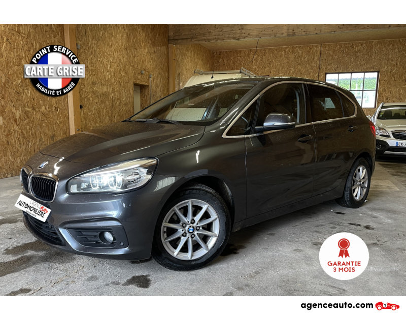 Aankoop Gebruikte Auto, Goedkope Gebruikte Auto | Agence Auto Bmw Série 2 Active Tourer 216d 1.5 d 116 cv LOUNGE Gris Jaar 2015 Manuelle Diesel