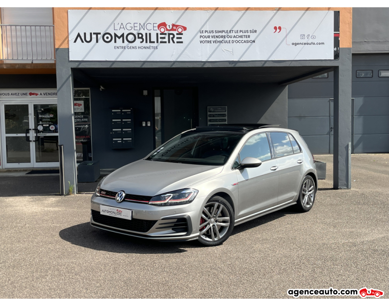 Achat voiture occasion, Auto occasion pas cher | Agence Auto Volkswagen Golf GTi PERFORMANCE 2.0 TFSi 245cv - Apple CarPlay/Toit ouvrant/Dynaudio/Caméra/ACC Gris Année 2019 Automatique Essence
