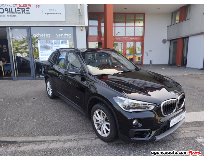 Achat voiture occasion, Auto occasion pas cher | Agence Auto Bmw X1 18d sDrive 2.0 d 150 cv Noir Année 2018 Manuelle Diesel