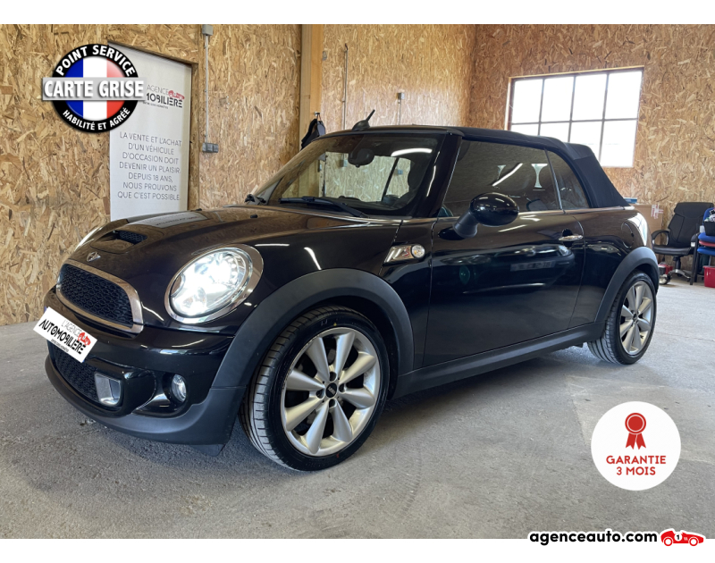 Achat voiture occasion, Auto occasion pas cher | Agence Auto Mini Mini Cooper S 1.6 i 184 cv Steptronic Noir Année 2015 Automatique Essence